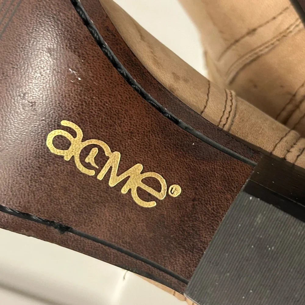 ACME Miss Rodeo USA boots size 6.5 - Picture 11 of 12